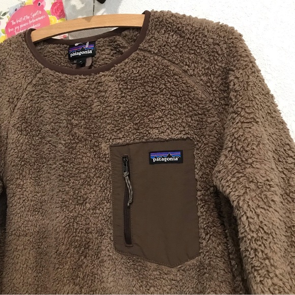 Patagonia Woman’s Brown Classic Retro Slip on Sweatshirt Sz M - Picture 4 of 12